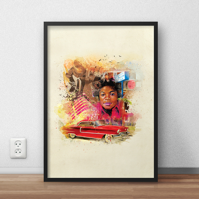 Motown Heroes #inspiration #design #graphic #poster #typography