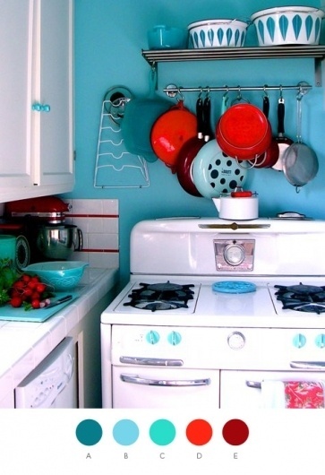 simply color: hannah berman | Design*Sponge #kitchen #decoration