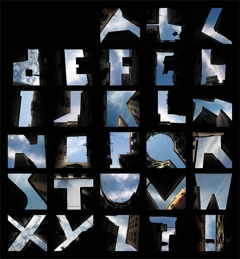 Photo of the Day » Design You Trust – Social design inspiration! #photography #alphabet #letters