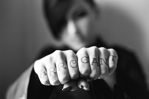 The Photography of Frybros | Ink Butter™ | Tattoo Culture and Art Daily #white #knuckles #black #tattoo #portrait #finger