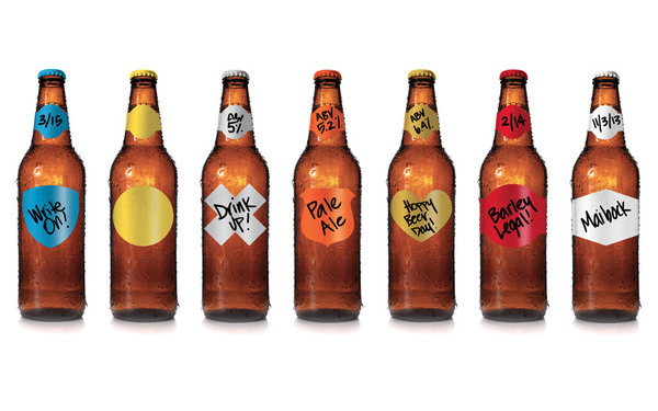 lovely package garage monk naked labels 2 #design #graphic #package #bottle