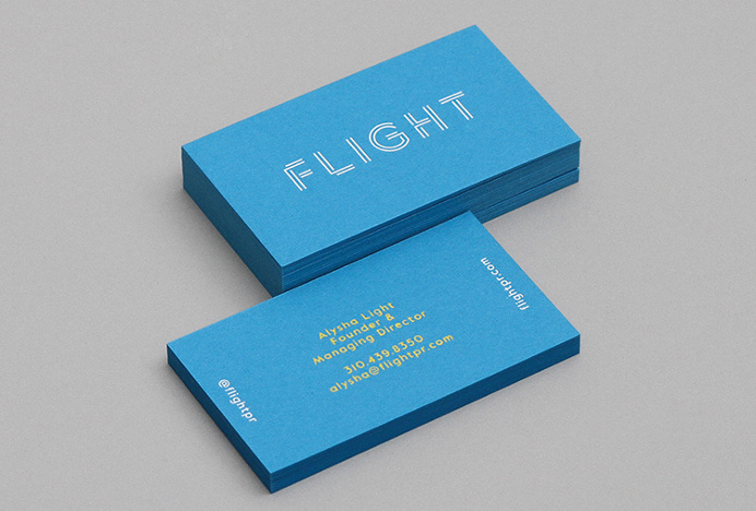 Flight by DIA #business #card #graphic #design #print