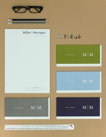 Studio Constantine » Millar Merrigan + Studio Constantine #print #color #brand #identity #studio #stationery #single #constantine