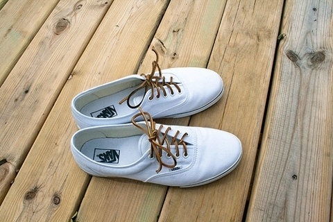 FFFFOUND! #wood #white #vans #shoes