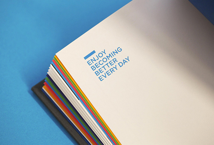 Peak by Proxy #colourful #typography #book #graphic design