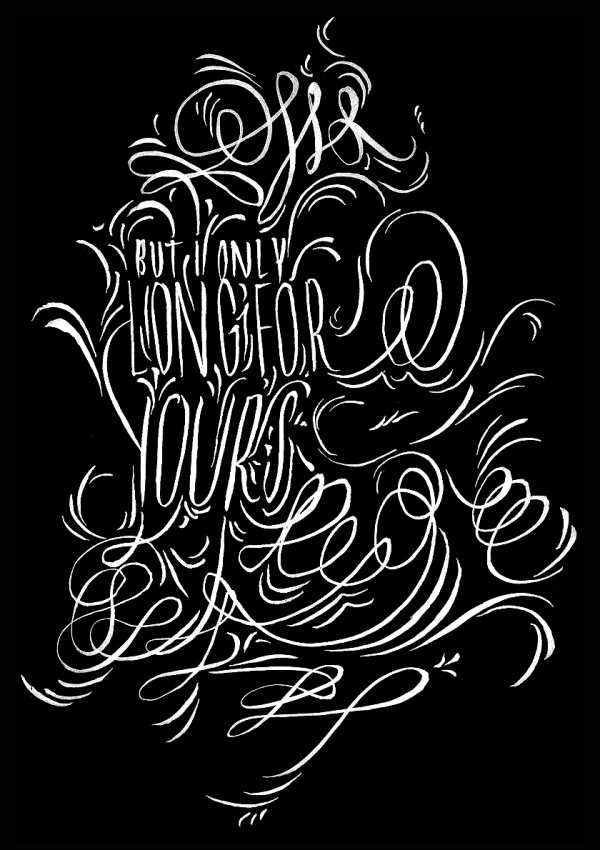 The Sweet Death of a Dream #illustration #flourishes #typography