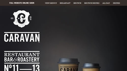Showcase Of Delicious Coffee Websites | Smashing Magazine #coffee #design #web #typography