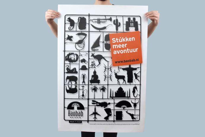 Poster for Baobab Reizen by The Ad Agency