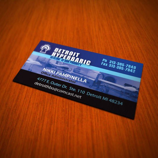 Detroit Business Card Design
