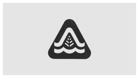 Bangor and Aroostook Railroad symbol (1973) #badge #trademark #road #insignia #rail #logo