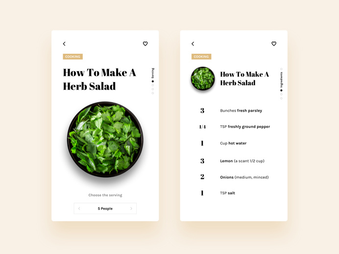 #design #layout #recipe