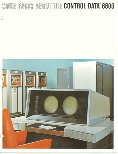 Some facts about the Control Data 6600 | Computer History Museum #brochures #computers #1960s