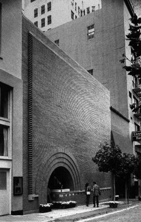 Frank Lloyd Wright, Morris Store, San Francisco, California, 1948 1949 #architecture #facades