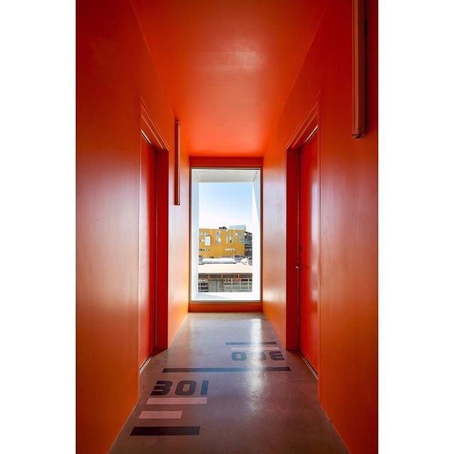 #interiors #color #modern #signage #wayfinding photo by J.C Buck
