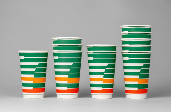 bvd_7 eleven_12 #cups #packaging #eleven #seven #coffee