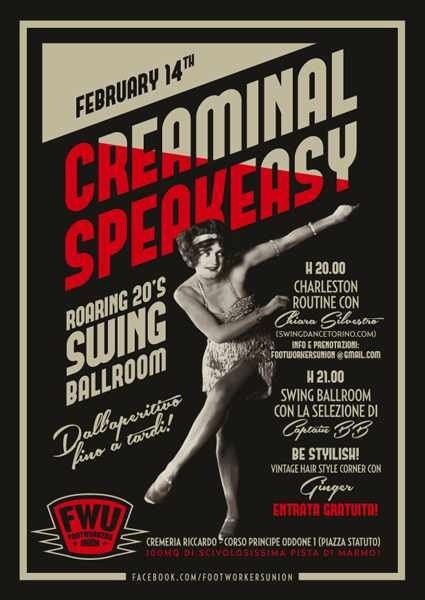 #poster #vintage #retro #lindyhop #charleston #micheletenaglia