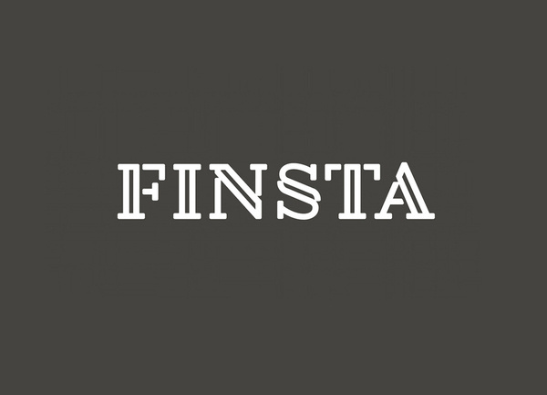 Logo designed by Werklig for Finish law firm Finsta #finsta #finish #firm #designed #logo #law #werklig