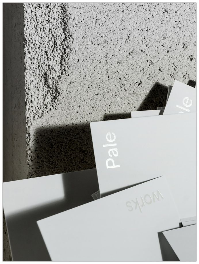 Ozan Akkoyun and Yagmur Ruzgar designed the corporate identity for creative studio Paleworks, which focuses on production in the fields of art, architecture and design. For more of the most beautiful designs visit mindsparklemag.com
