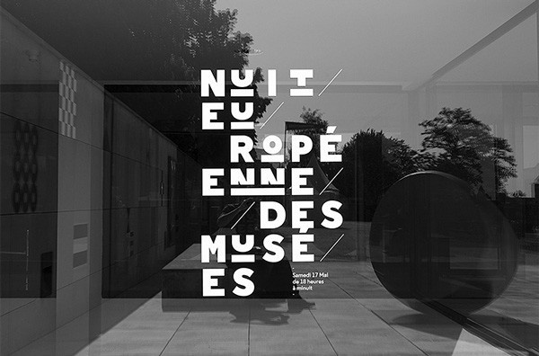 European Night of Museums 2014 #museums #2014 #typography