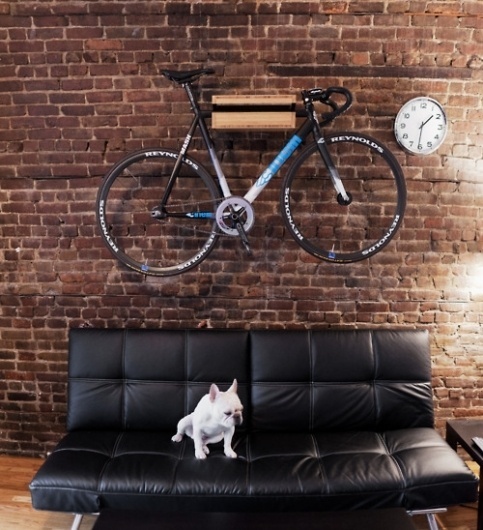 The Black Workshop #interior design #bike #decoration #deco