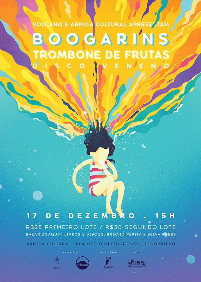 Boogarins / Gig Poster