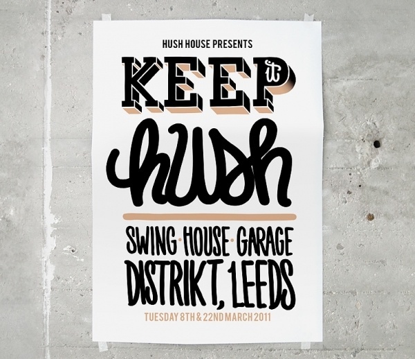 Archie McLeish | ▲ Graphics / Design / Illustration / Painting / & Beyond #gold #lettering #handwritten #poster