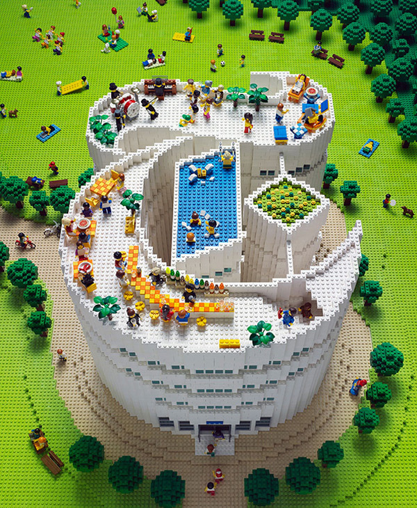 A Lego Logo for T Magazine #logo