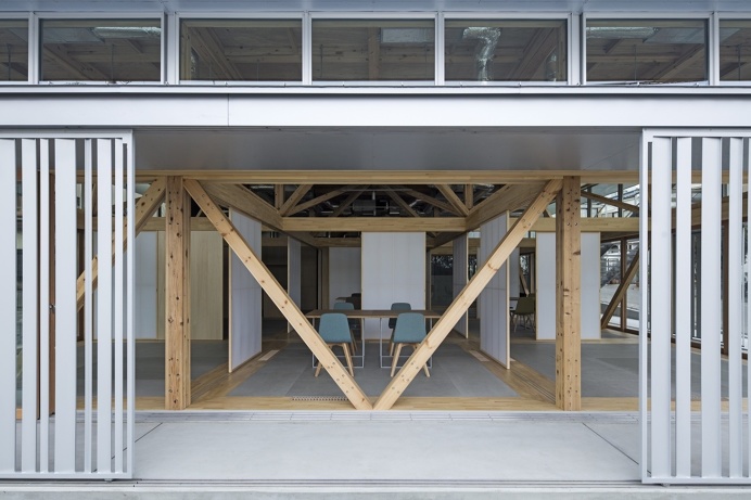 Substrate Factory Ayase by Aki Hamada Architects