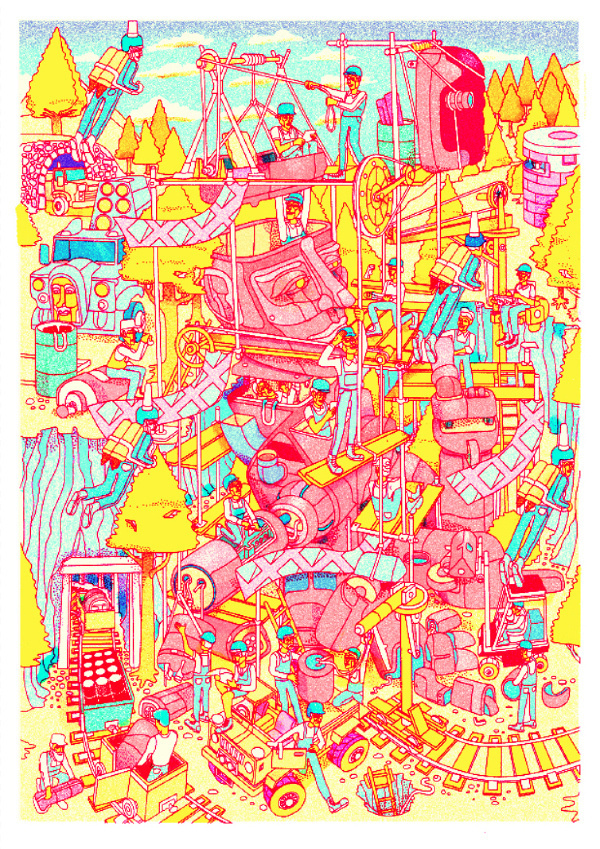 Rob Pybus | PICDIT #illustration #design #artist #art