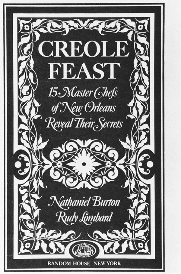 Creole Feast #flourish #pattern #book #cover #border #typography