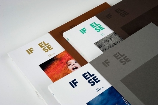 If Else - Aldis Ozolins #book #magazine