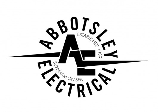 Abbotsley Electrical Rebrand by Karl Wills #mark #karl #wills #design #graphic #logo #typography
