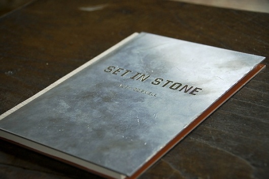 Set In Stone - Alex Cornell #print #design #graphic
