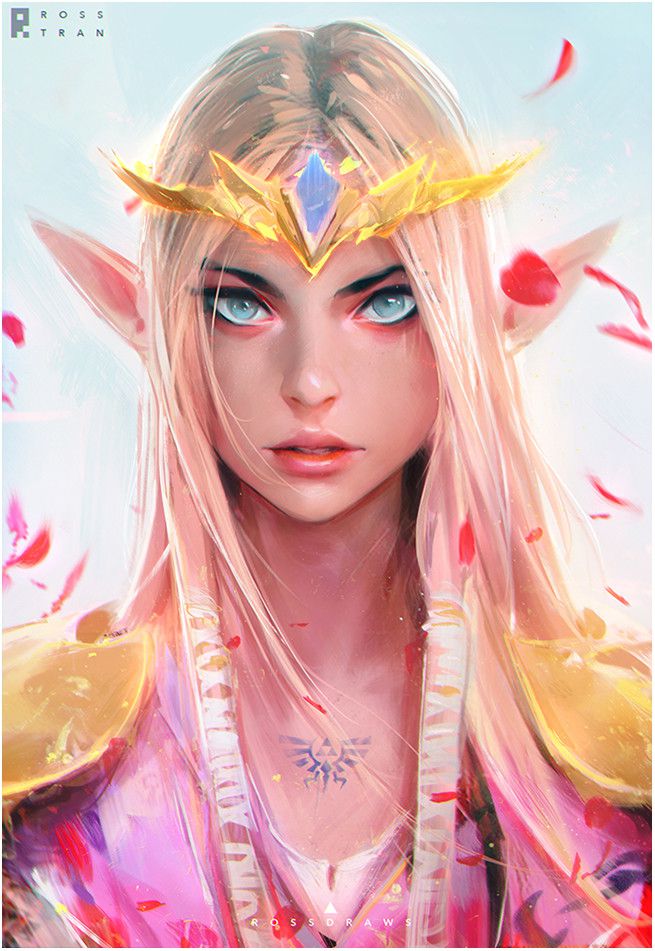 Princess Zelda by Ross Tran