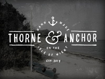 Thorne & Anchor #logo #lettering #typography