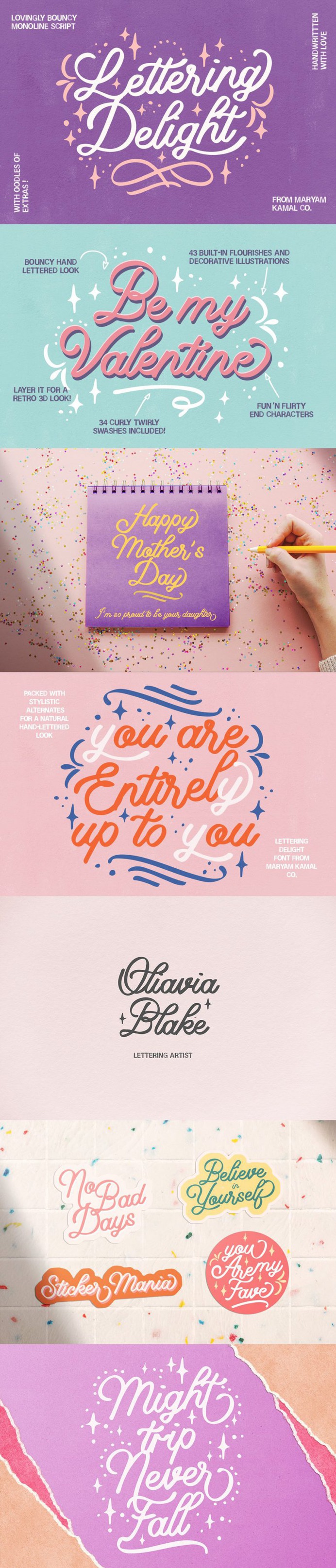 Lettering Delight Script Font