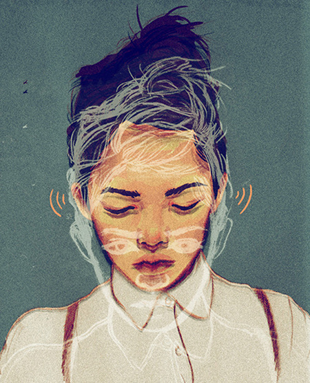Sarah Gonzales #inspiration #illustration #portrait