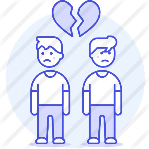 See more icon inspiration related to love and romance, break up, homosexual, gay, couple, love and people on Flaticon.