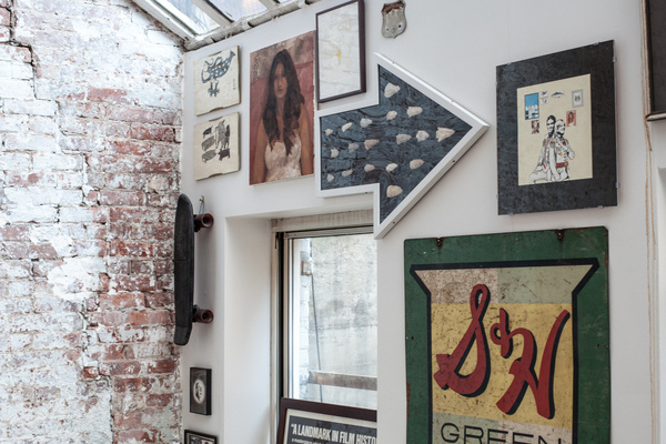 TravelWell by Ryan Plett #interior #white #wall #painting #decoration