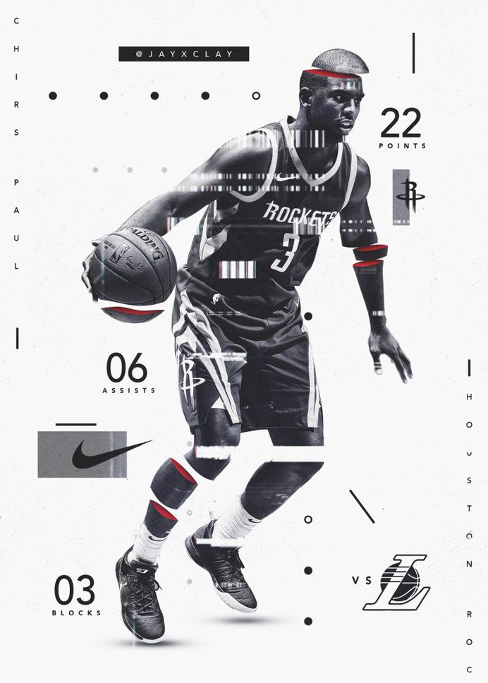 Glitch Designs (NFL x NBA)
