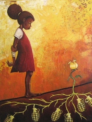 rawgoods.org - they're gonna reap #flower #grenade #girl