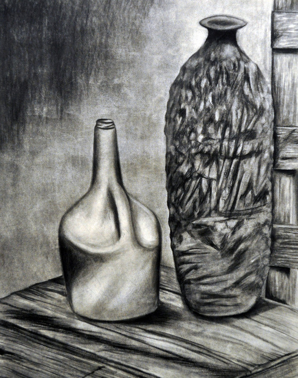Alex Felter #jug #charcoal #drawing #art