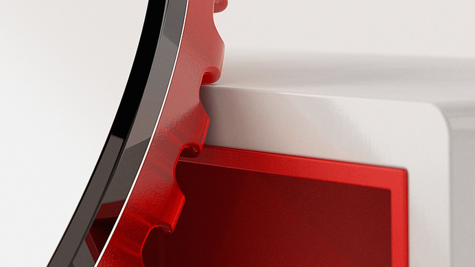 Stanley Kubrick inspired vanity mirror by David Olivares
