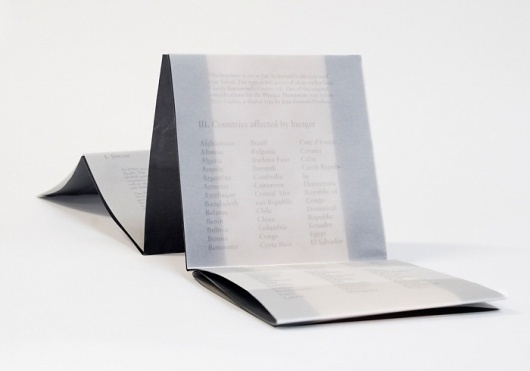 Michelle Sukle - New York, New York - Hunger Monument #monument #hunger #print #book #vellum #type #activism