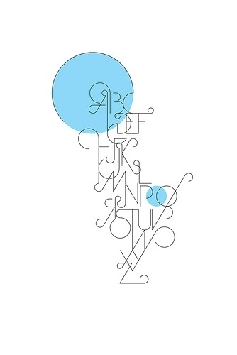 All sizes | curly | Flickr - Photo Sharing! #blue #light #typography