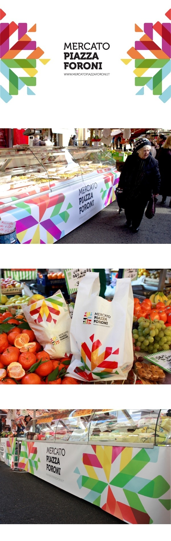 Mercato Piazza Foroni on Branding Served #color #branding