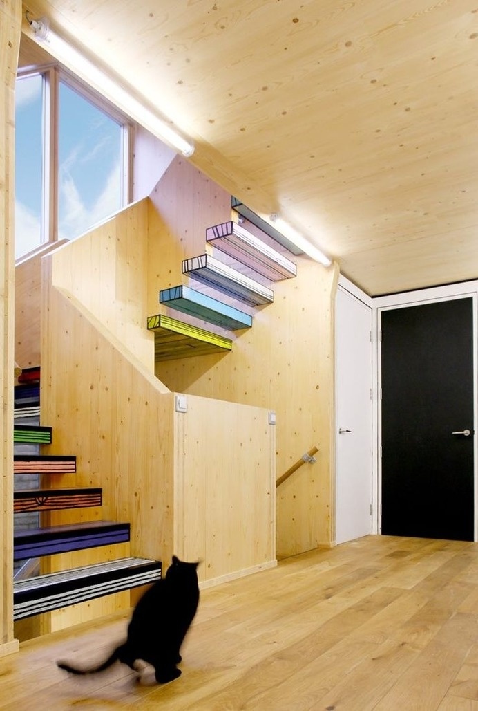 wood block house, london.dMRR architects #inspiration #stairs #architecture