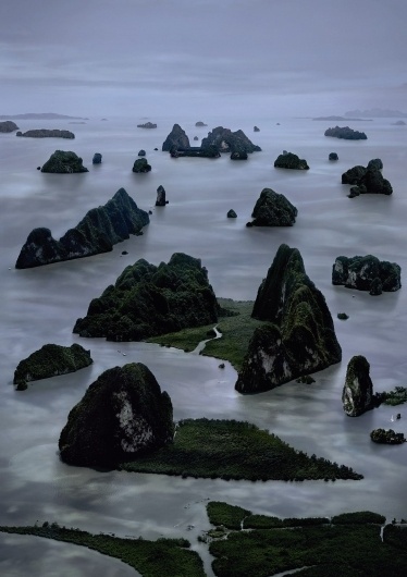James Bond Island II, Andreas Gursky #islands #gursky #photography #landscapes #minimal #sea #nature