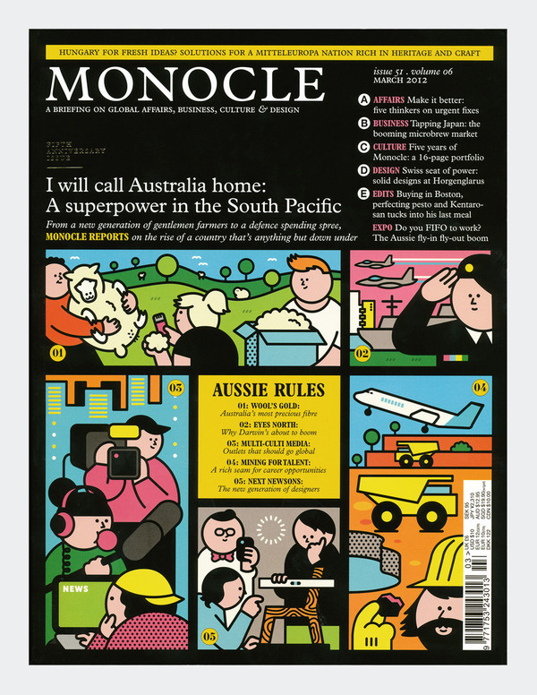 Monocle Rami Niemi #design #graphic #illustration #monocle #typography