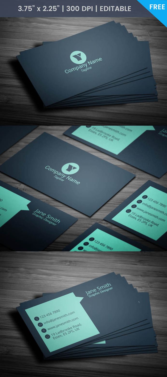 Free Sales Representative Business Card Template